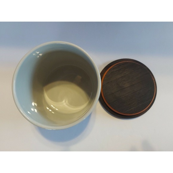 Rare Bjørn Wiinblad "Sjov i køkkenet" Sugar Jar Canister Lid Signed Denmark MCM - Picture 9 of 9